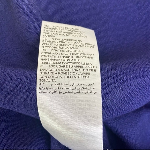 Ulla Popken Idigo Linen Blend Dress Size 20/22 - Picture 9 of 12